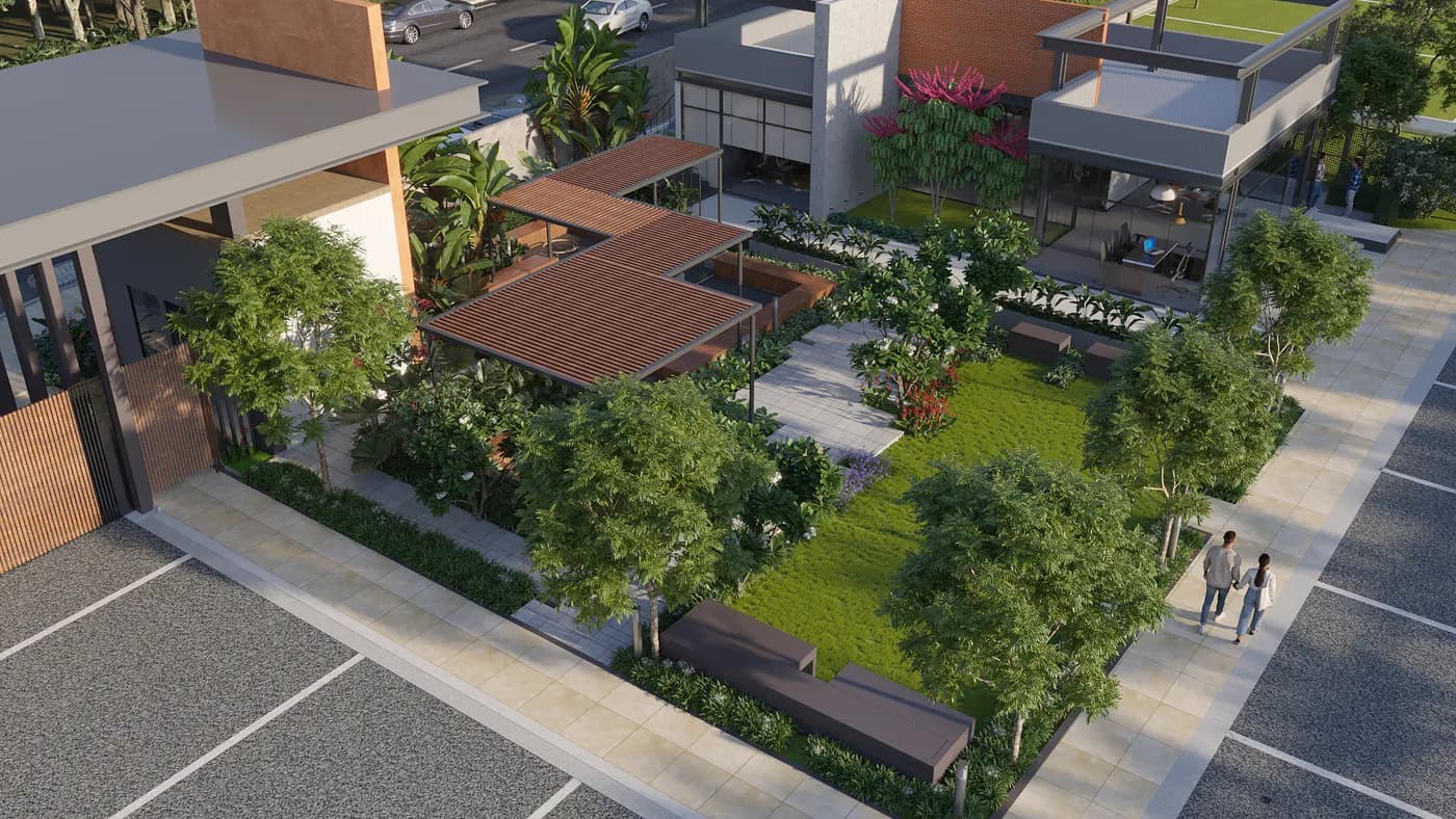 Central plaza