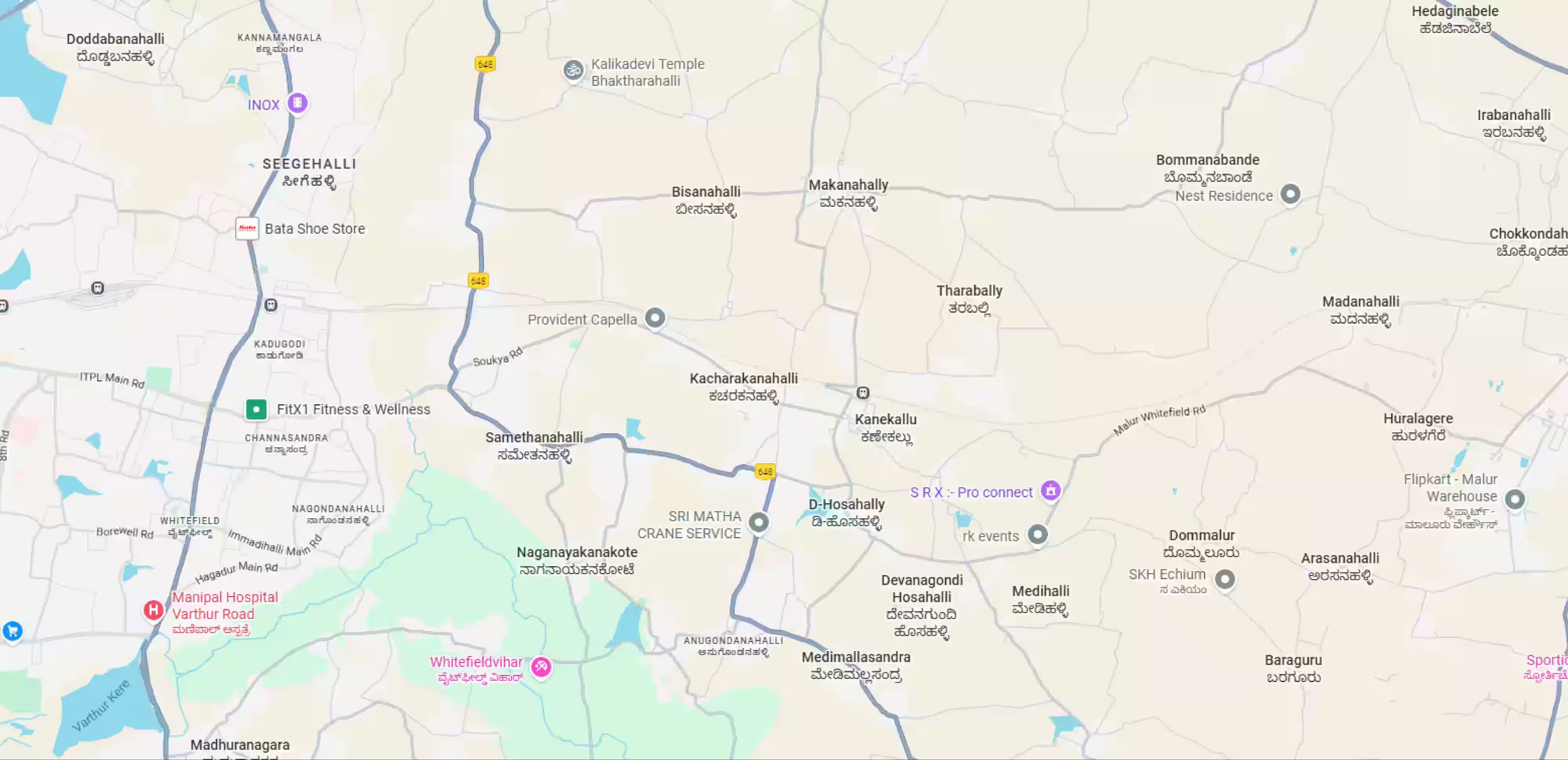 Svanta location map and nearby highlights